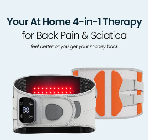LumbaCore™ - Wärme, Massage und Rotlicht für Ihren unteren Rücken